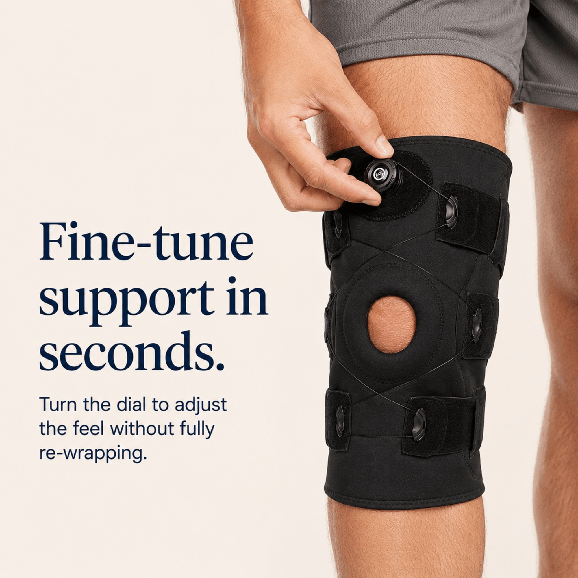Unilva Dial-Adjustable Hinged Knee Support Brace - Image 3