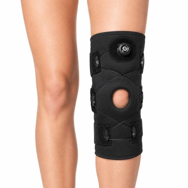 Unilva Dial-Adjustable Hinged Knee Support Brace