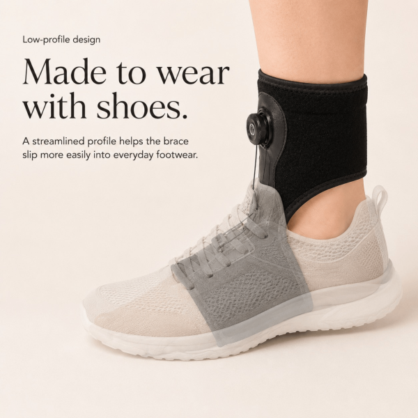 Unilva Foot Drop AFO Brace with Dial Adjustment - Image 5