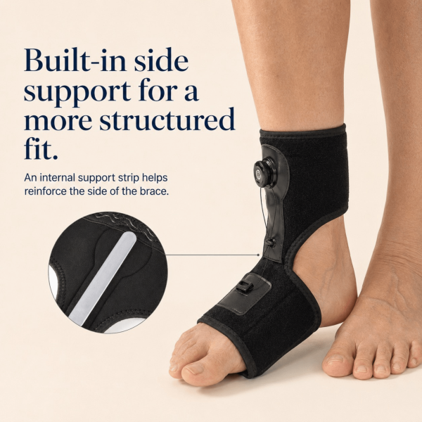 Unilva Foot Drop AFO Brace with Dial Adjustment - Image 6