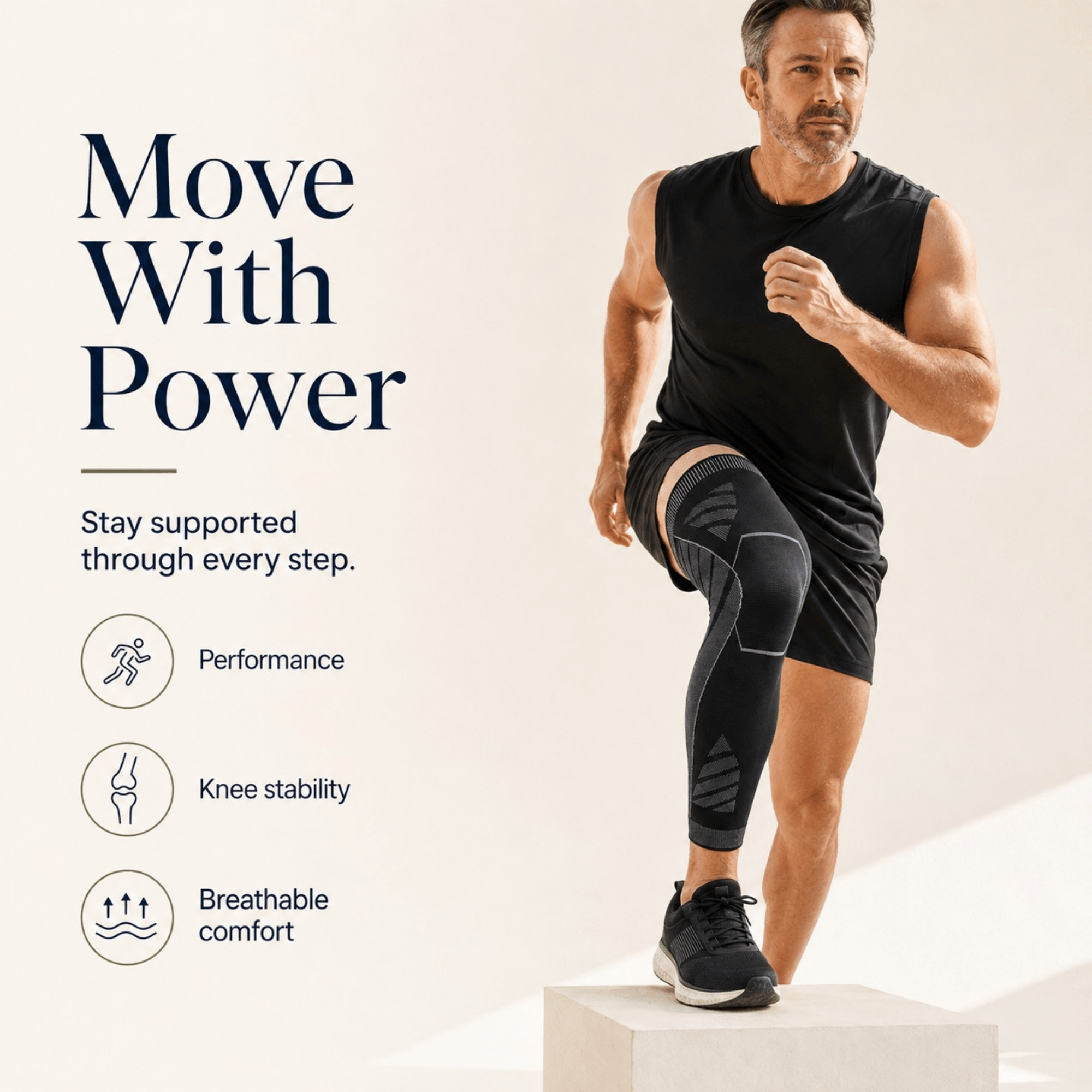 Unilva Full-Leg Compression Sleeve - Image 3
