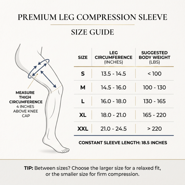 Unilva Full-Leg Compression Sleeve - Image 10