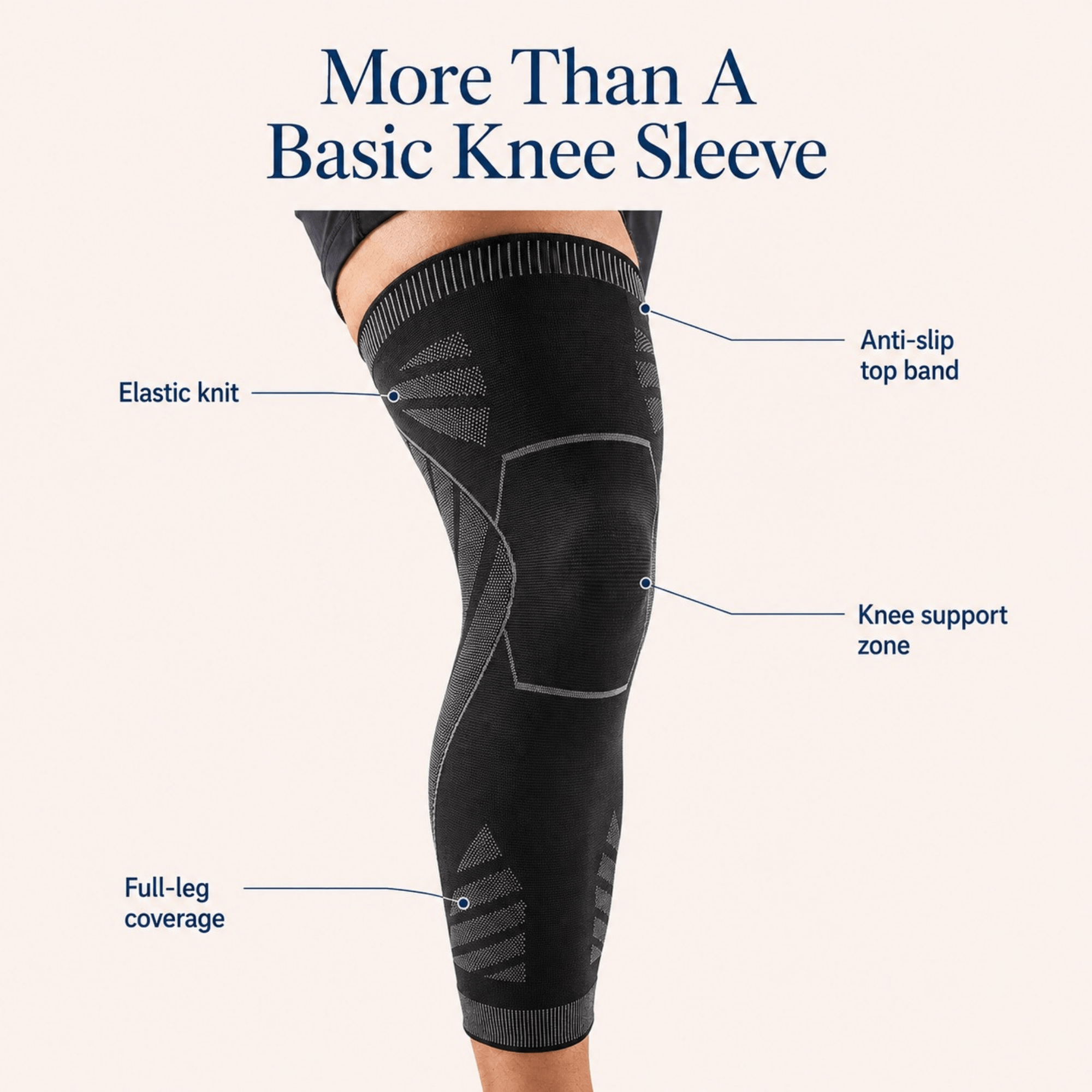 Unilva Full-Leg Compression Sleeve - Image 9
