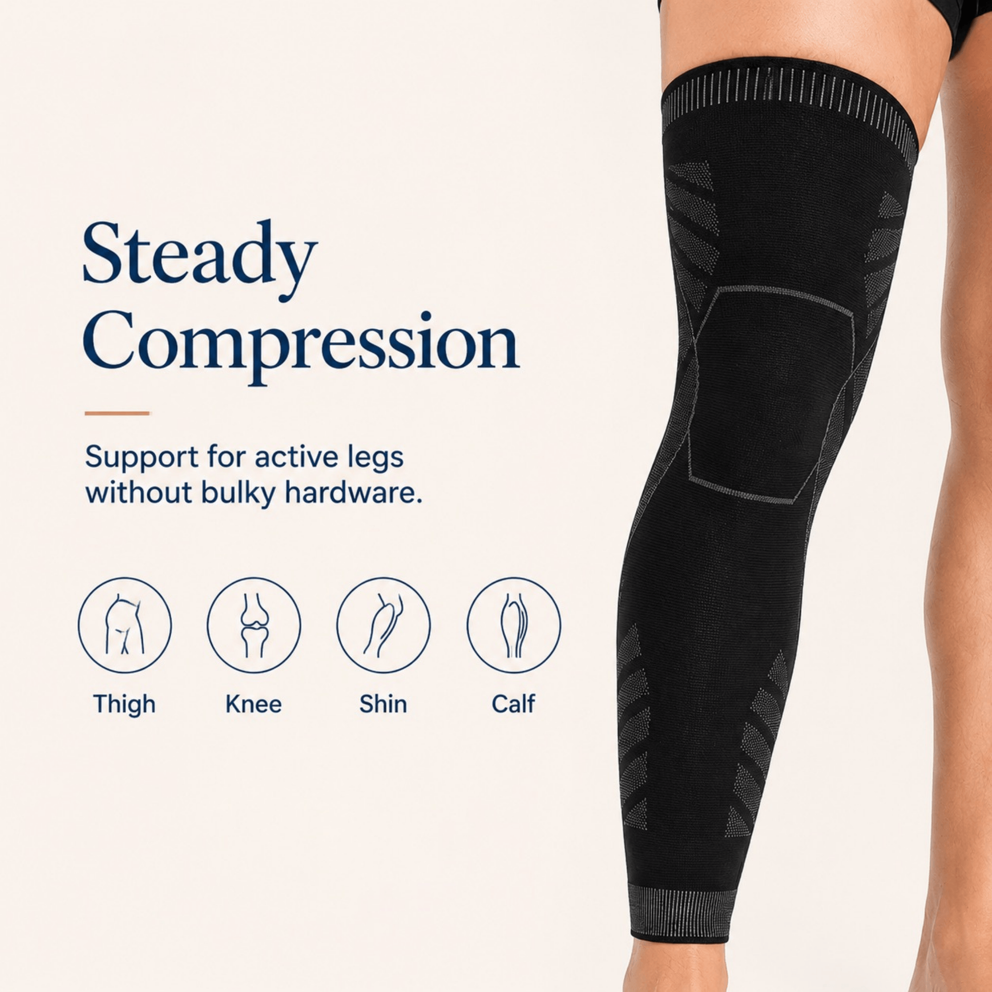Unilva Full-Leg Compression Sleeve - Image 8