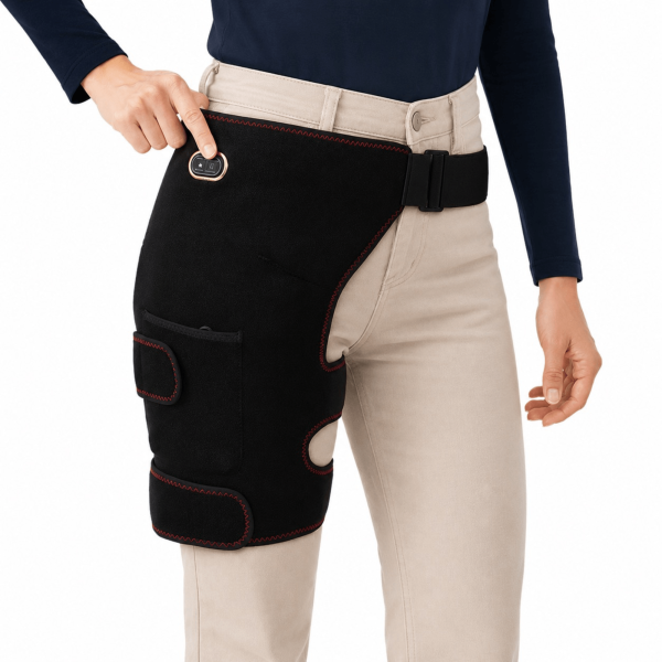 Unilva Heated Hip & Thigh Wrap with Vibration Massage