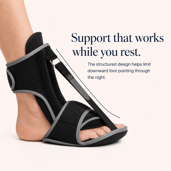 Unilva Memory Foam Plantar Fasciitis Night Splint & Dorsiflexion Brace - Image 2
