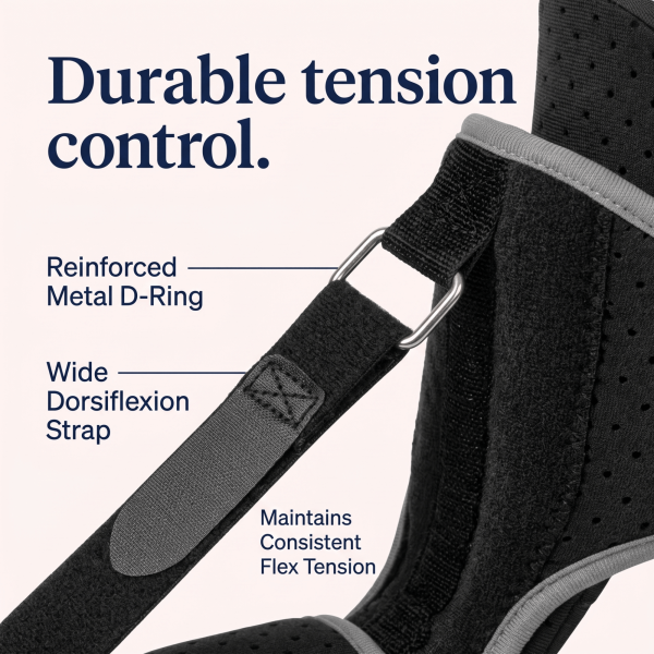 Unilva Memory Foam Plantar Fasciitis Night Splint & Dorsiflexion Brace - Image 4