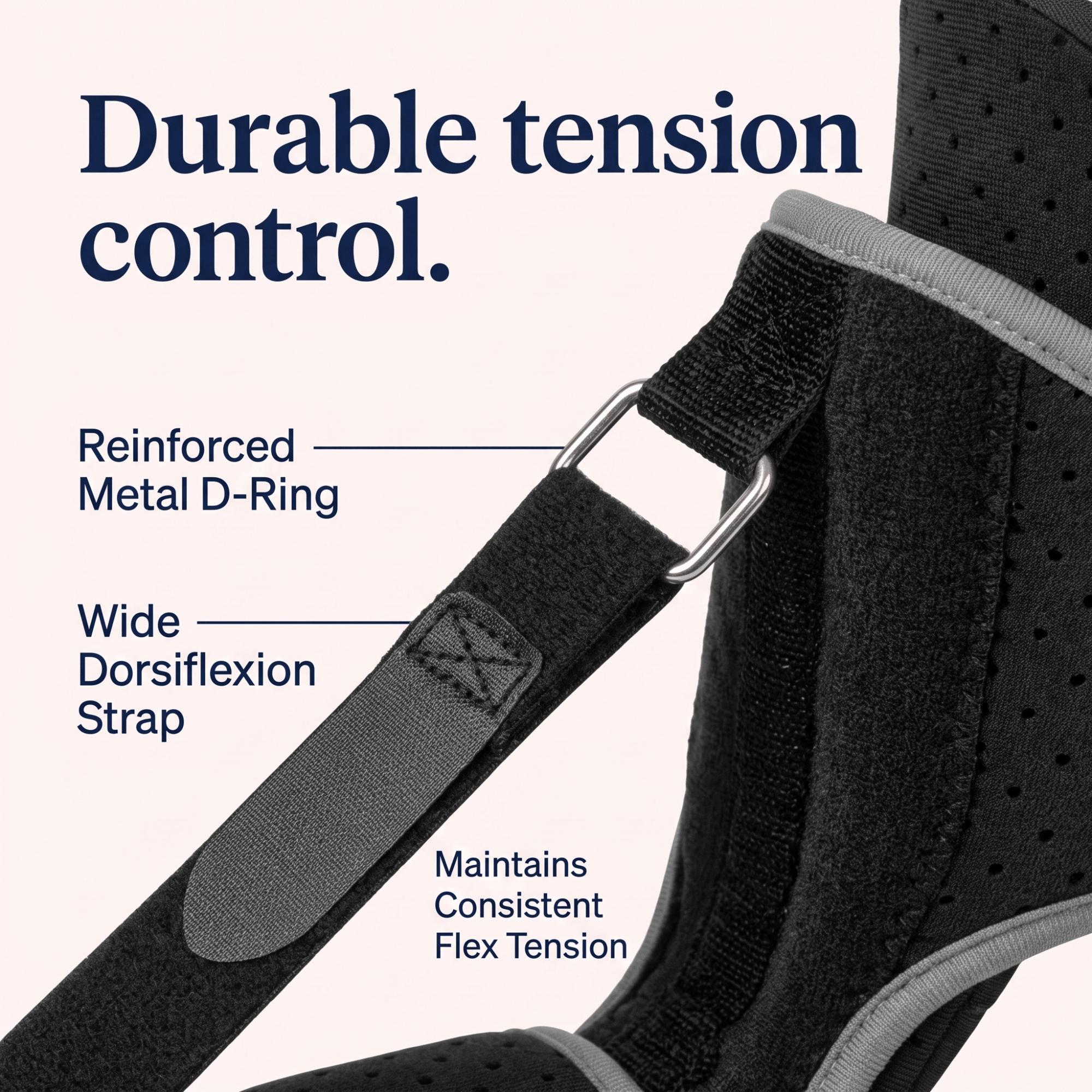 Unilva Memory Foam Plantar Fasciitis Night Splint & Dorsiflexion Brace - Image 4