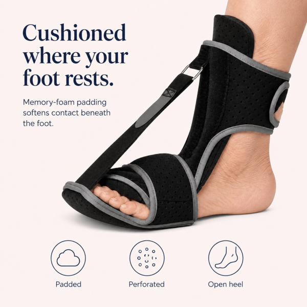 Unilva Memory Foam Plantar Fasciitis Night Splint & Dorsiflexion Brace - Image 6