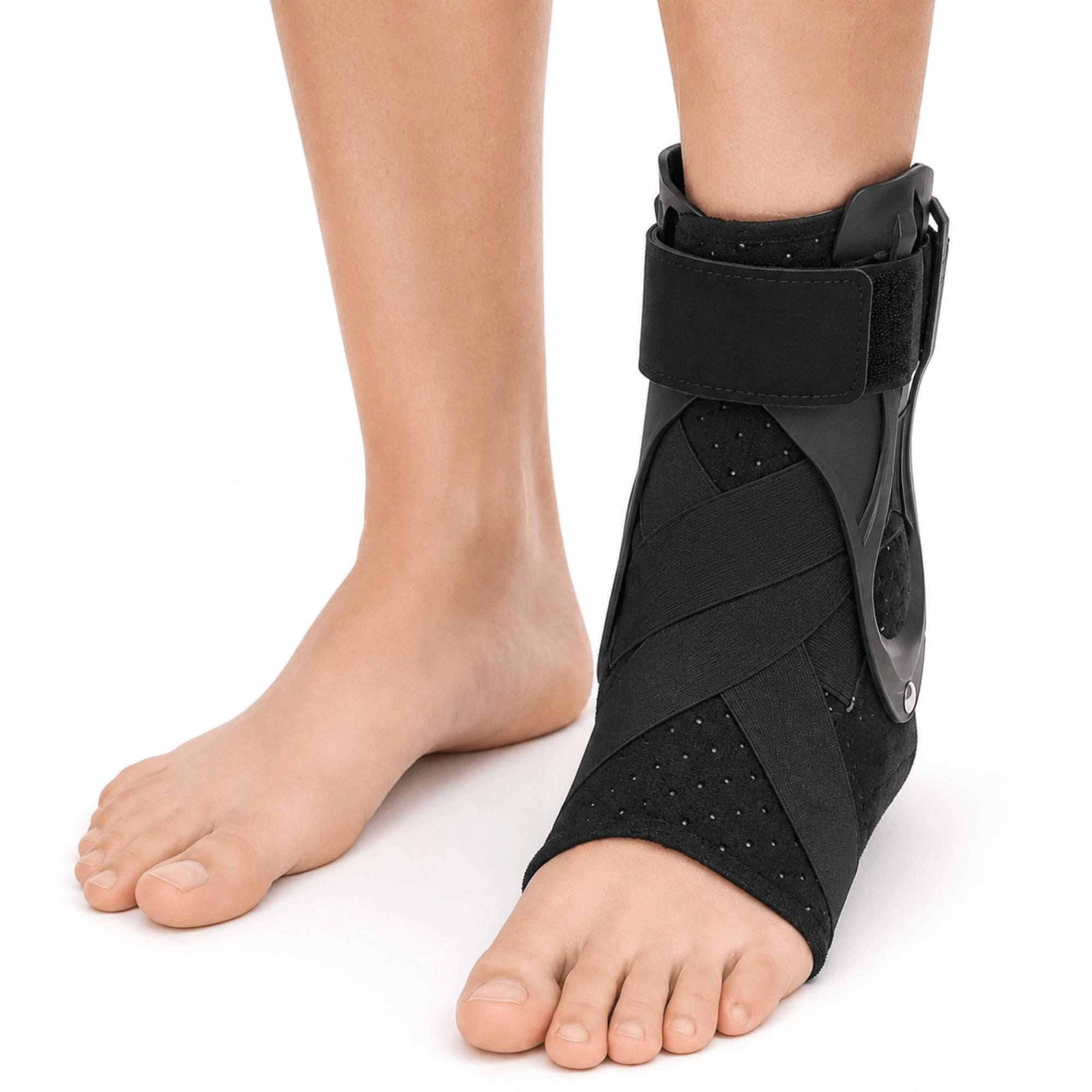 Unilva Stabilizing Ankle Brace with Side Supports - Image 1