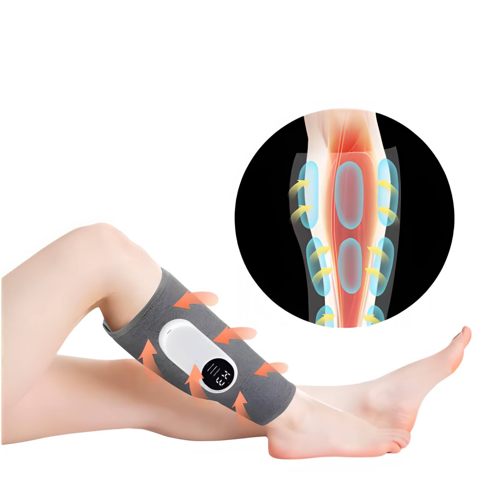 Wireless Air Compression Leg Massager for Heavy Legs & Swollen Ankles - Image 8