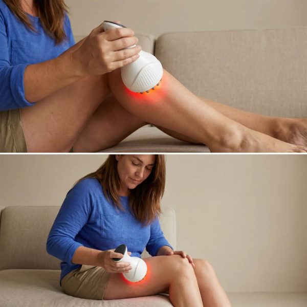 4-in-1 Body Comfort & Leg Relief Massager: Red Light, Heat & EMS System - Image 2