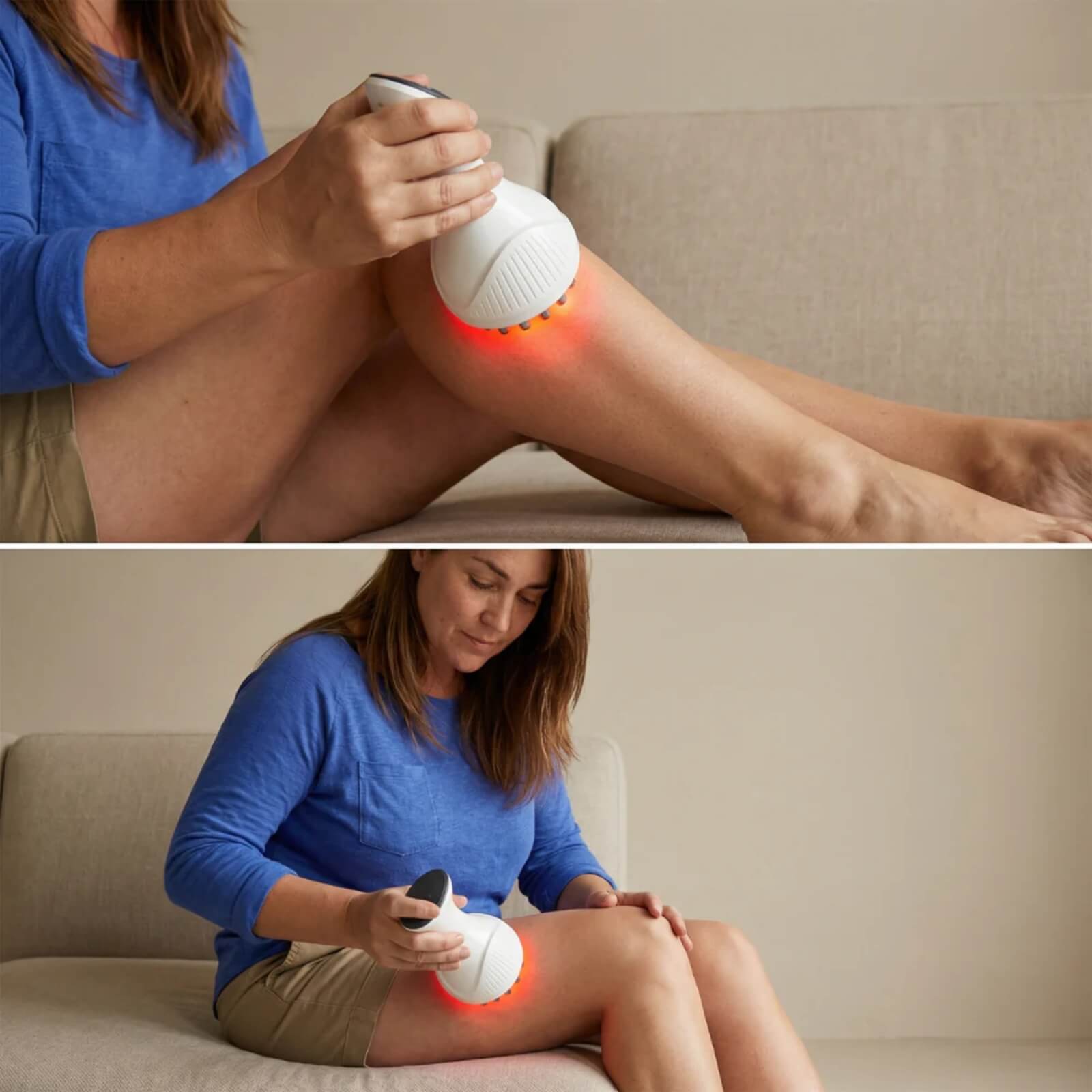 4-in-1 Body Comfort & Leg Relief Massager: Red Light, Heat & EMS System - Image 2