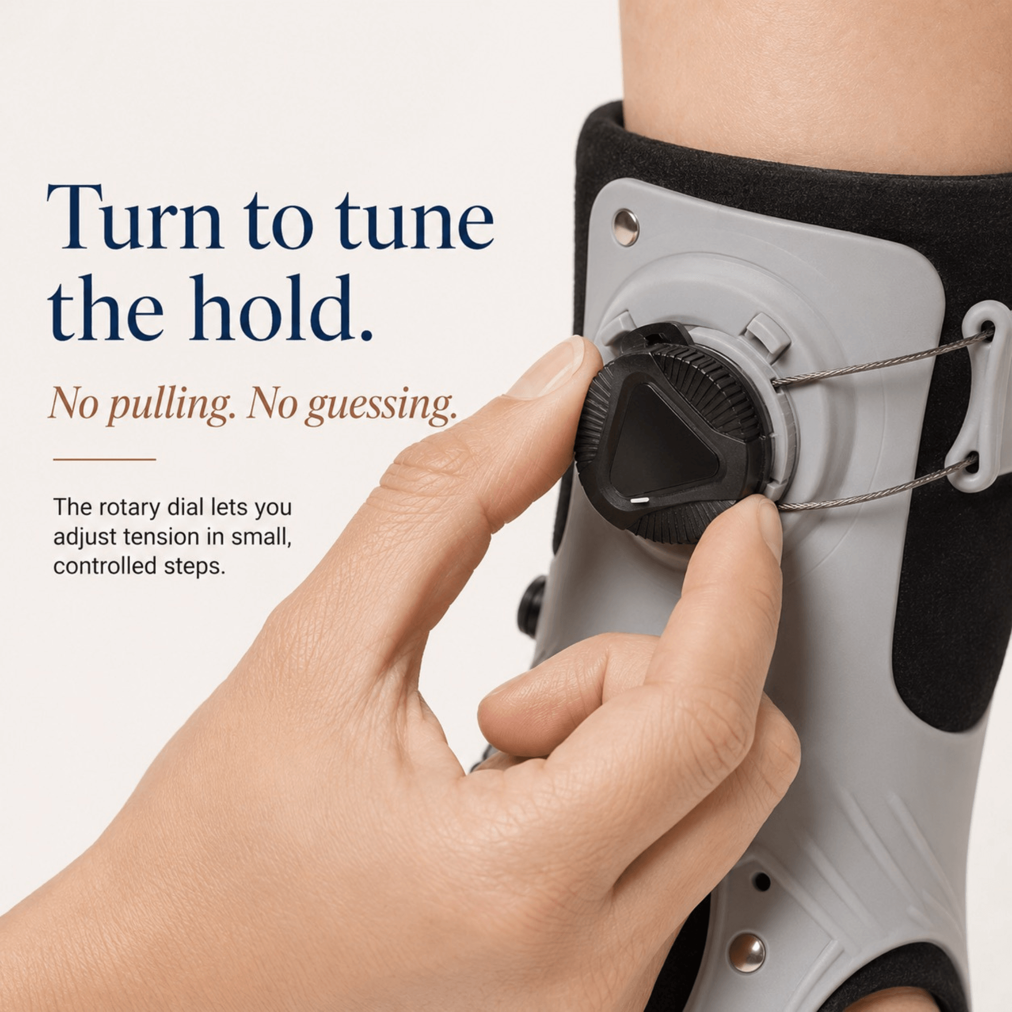 Unilva Rotary Dial Airbag Foot Drop Support Brace - Image 7