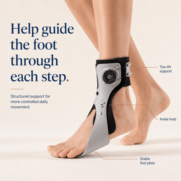 Unilva Rotary Dial Airbag Foot Drop Support Brace - Image 10