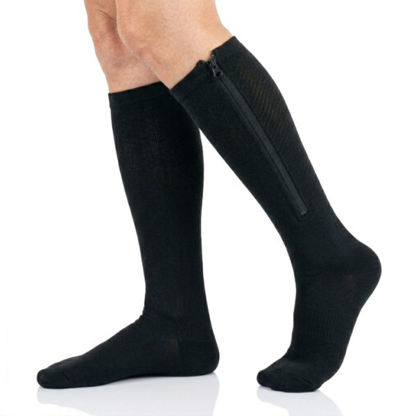 Unilva ZipEase 15-20 mmHg Compression Socks with Zipper - Image 13