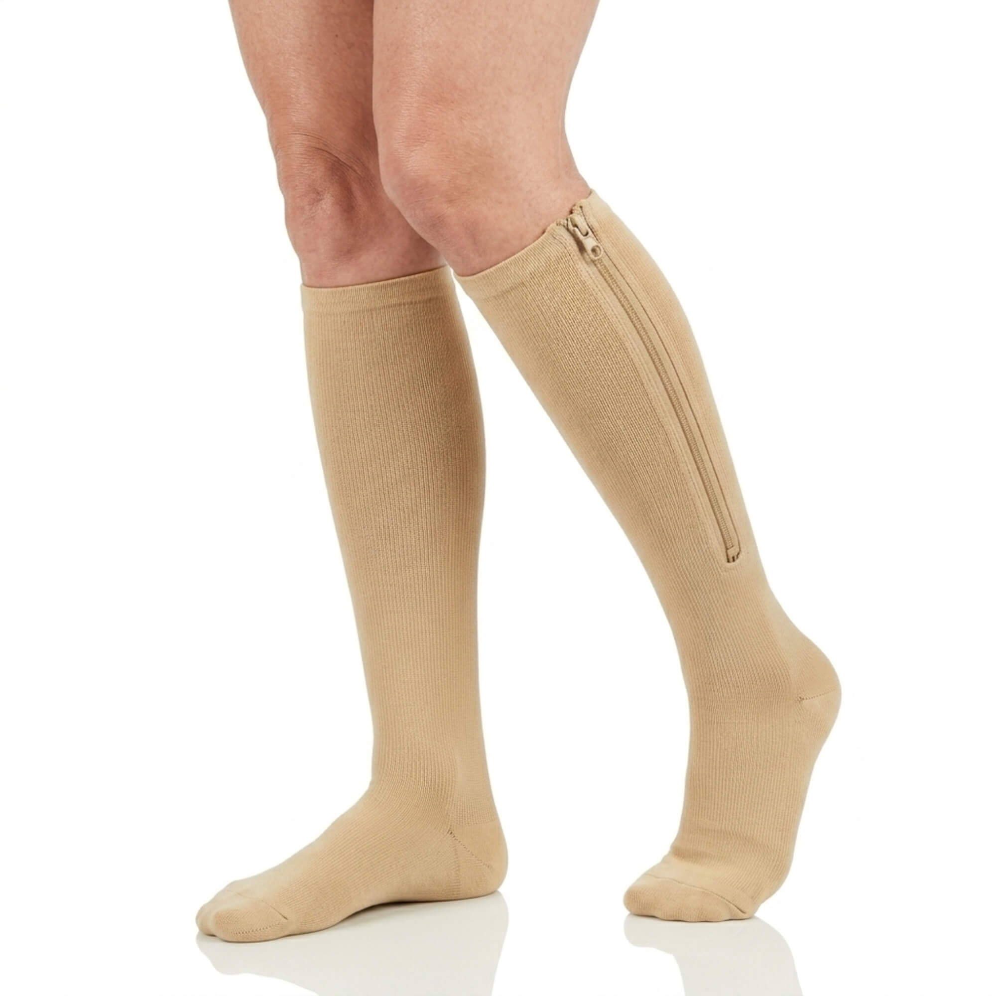 Unilva ZipEase 15-20 mmHg Compression Socks with Zipper - Image 12