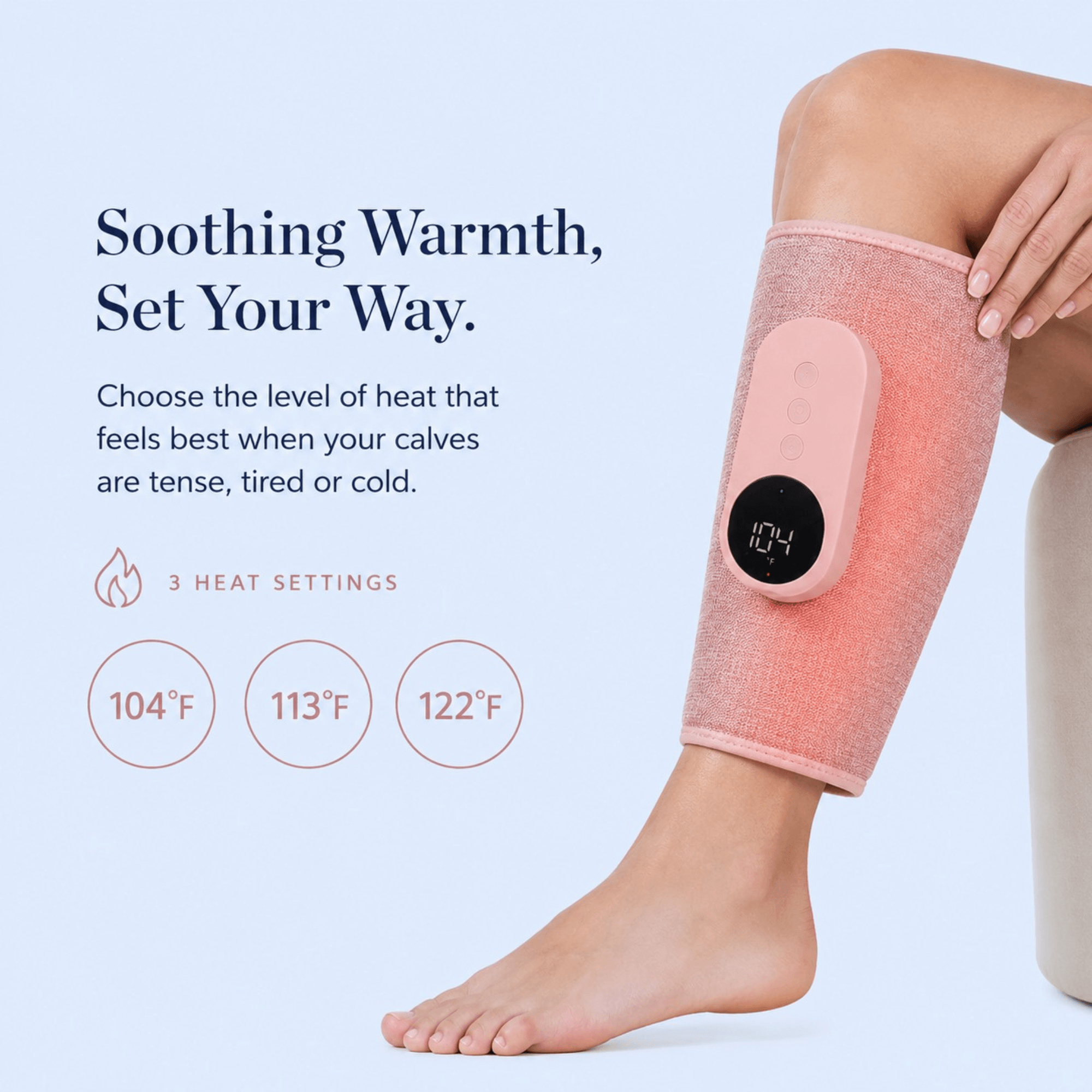 Wireless Air Compression Leg Massager for Heavy Legs & Swollen Ankles - Image 7