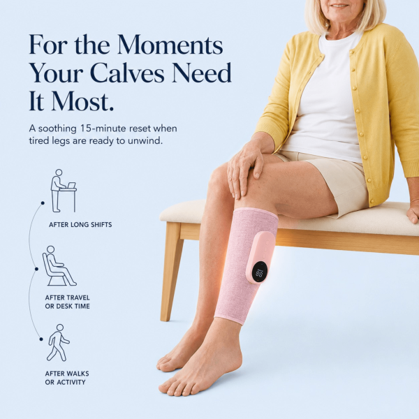 Wireless Air Compression Leg Massager for Heavy Legs & Swollen Ankles - Image 6