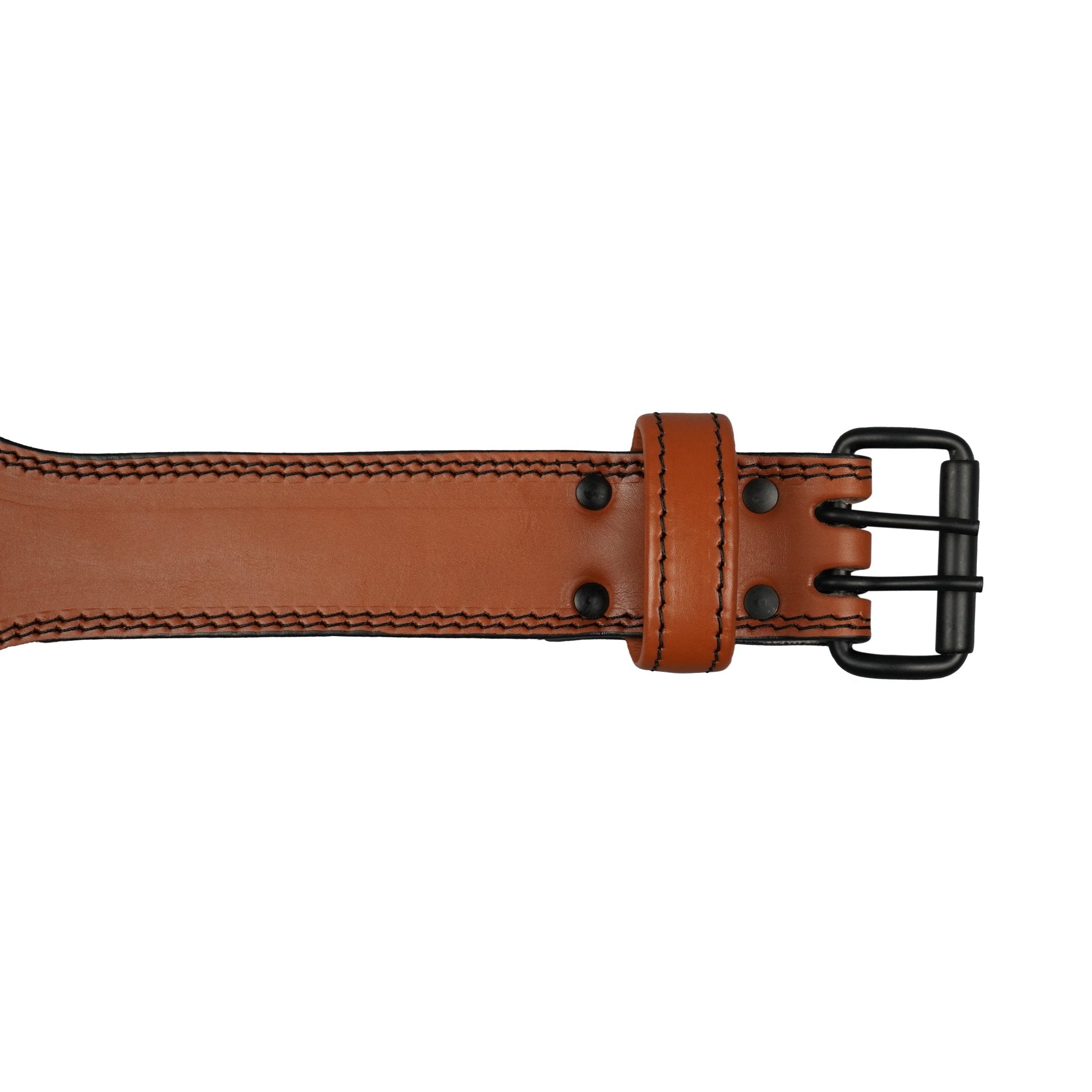 Ironhide Double Prong Leather Weightlifting Belt - Image 5