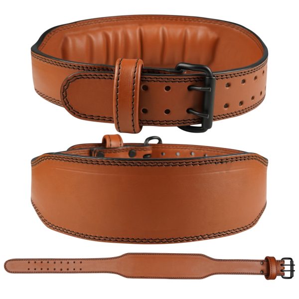 Ironhide Double Prong Leather Weightlifting Belt