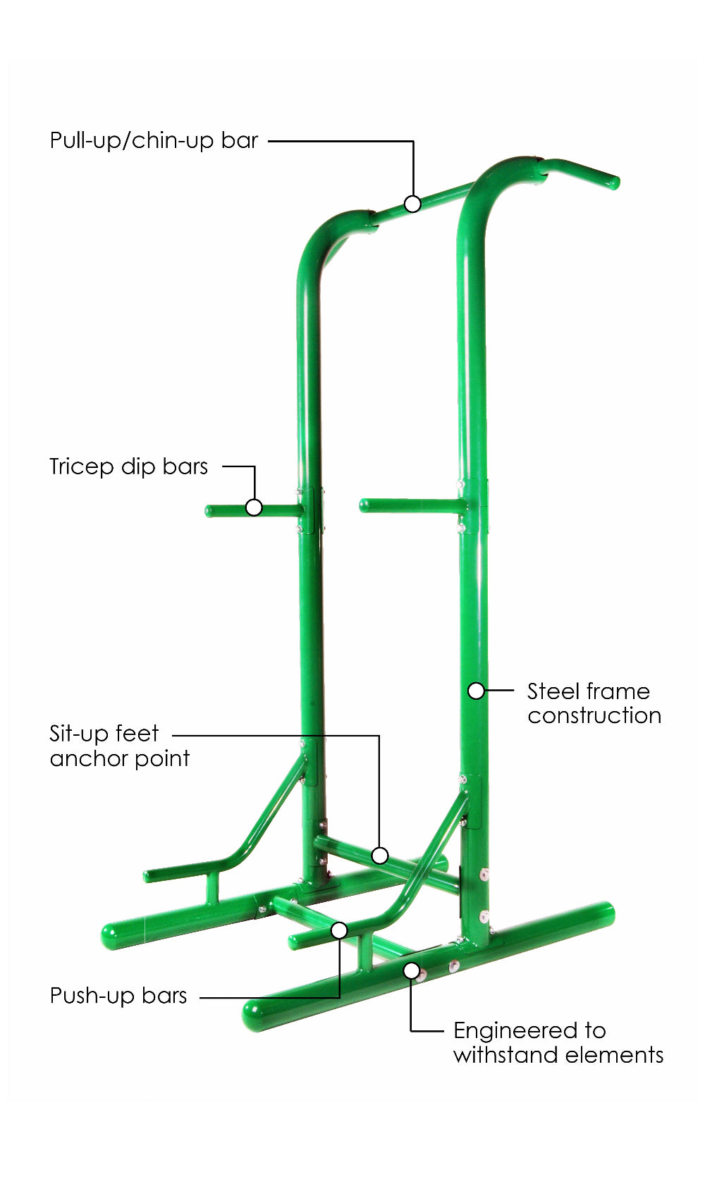 Stamina? Outdoor Fitness Power Tower - Image 3