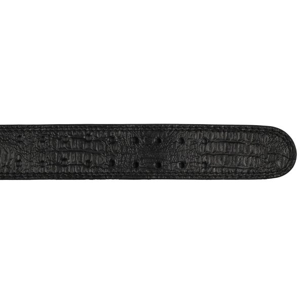 Predator Black Double Prong Leather Weightlifting Belt - Image 5