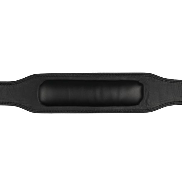 Predator Black Double Prong Leather Weightlifting Belt - Image 4