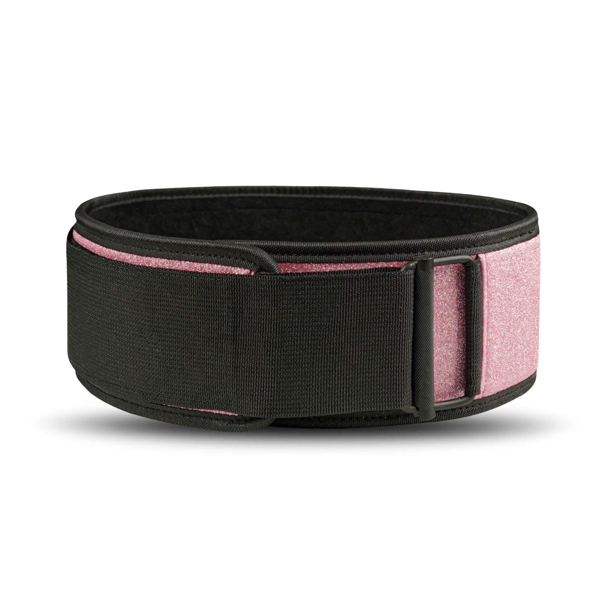 S2 Pro Glitter Nylon Weightlifting Belt - Pink - Image 5